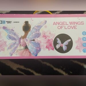 Angel Wings of Love Kids Costume by - Pink and Purple